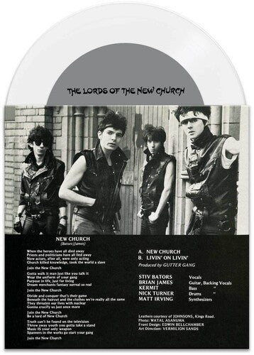 The Lords of the New Church - Open Your Eyes - Purple / White Vinyl Record