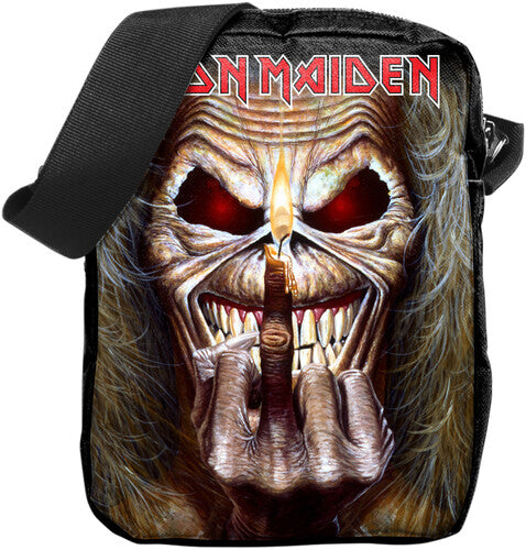 Rocksax Iron Maiden Middle Finger Xbody Bag Blk - Rocksax Iron Maiden Middle Finger Xbody Bag Blk - Special Products
