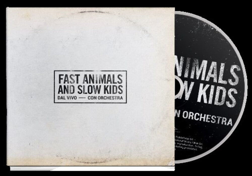 the album cover for Fast Animals & Slow Kids - Dal Vivo Con Orchestra (Ita)