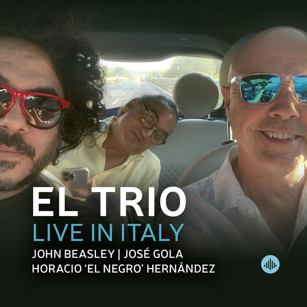 the album cover for John Beasley / Hernandez , El Negro - El Trio - Live In Italy