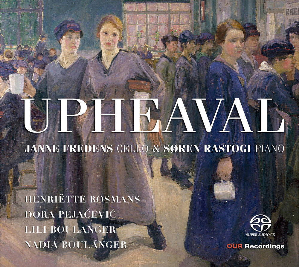 the album cover for Pejacevic / Bosmans / Rastogi - Upheaval