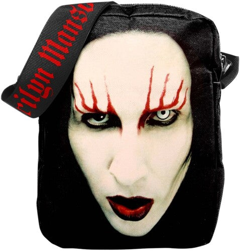 Rocksax Marilyn Manson Red Lips Xbody Bag Blk - Rocksax Marilyn Manson Red Lips Xbody Bag Blk - Special Products