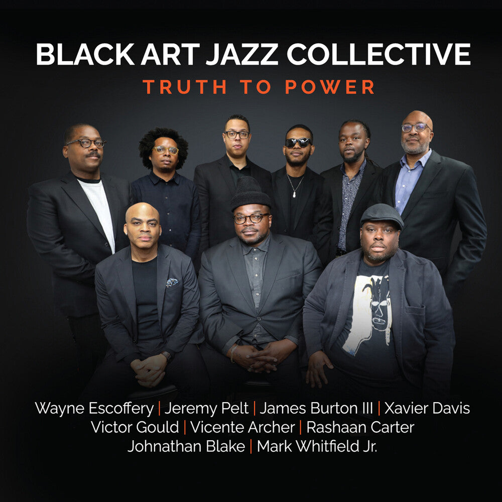 the album cover for Black Art Jazz Collective - Truth To Power