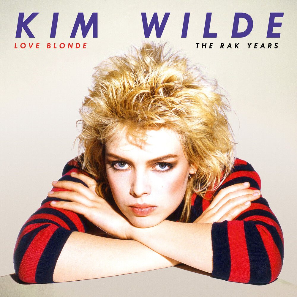 the album cover for Kim Wilde - Love Blonde: The Rak Years 1981-1983 Deluxe