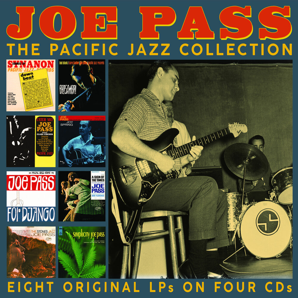 the album cover for Joe Pass - Pacific Jazz Collection