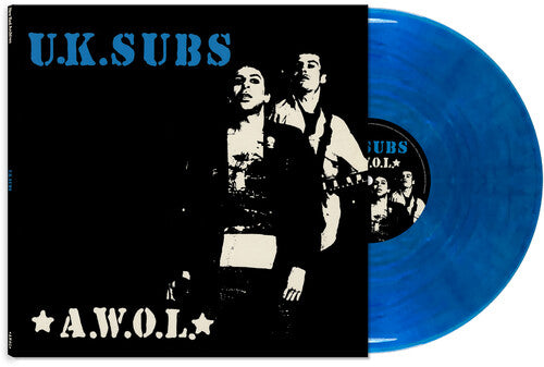 U.K. Subs - A.w.o.l - Blue Vinyl Record