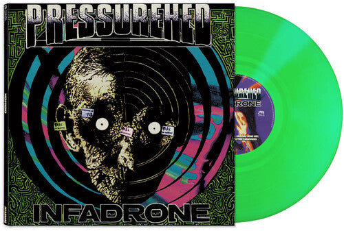 Pressurehed - Infadrone - Green Vinyl Record