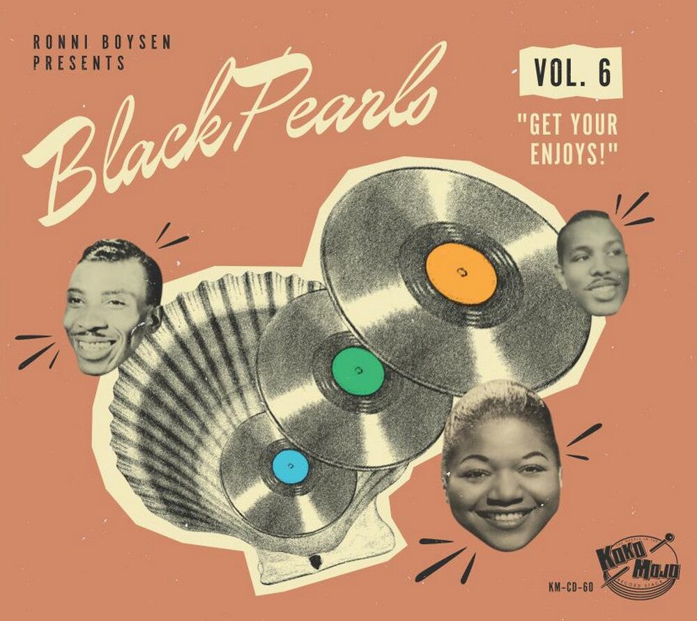 the album cover for Black Pearls 6 / Various - Black Pearls 6 / Various