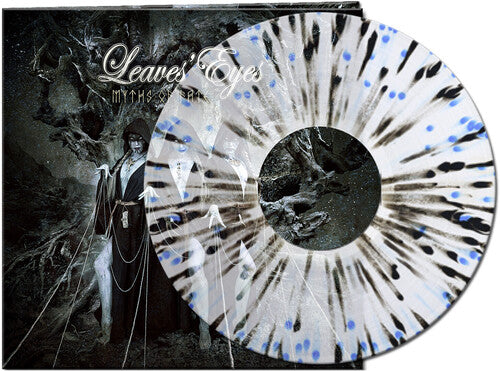 Leaves' Eyes - Myths Of Fate - Blue/black Splatter Vinyl Record