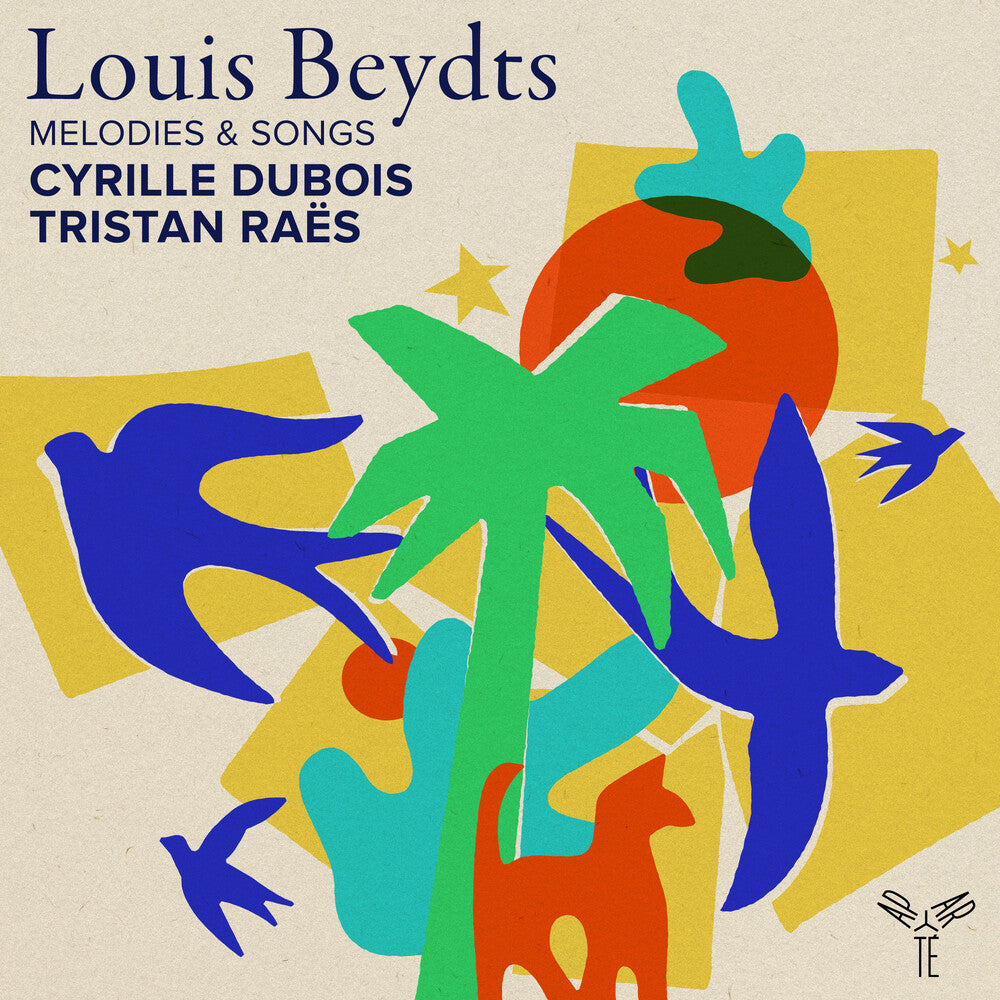 the album cover for Cyrille Dubois - Louis Beydts: Melodies & Songs