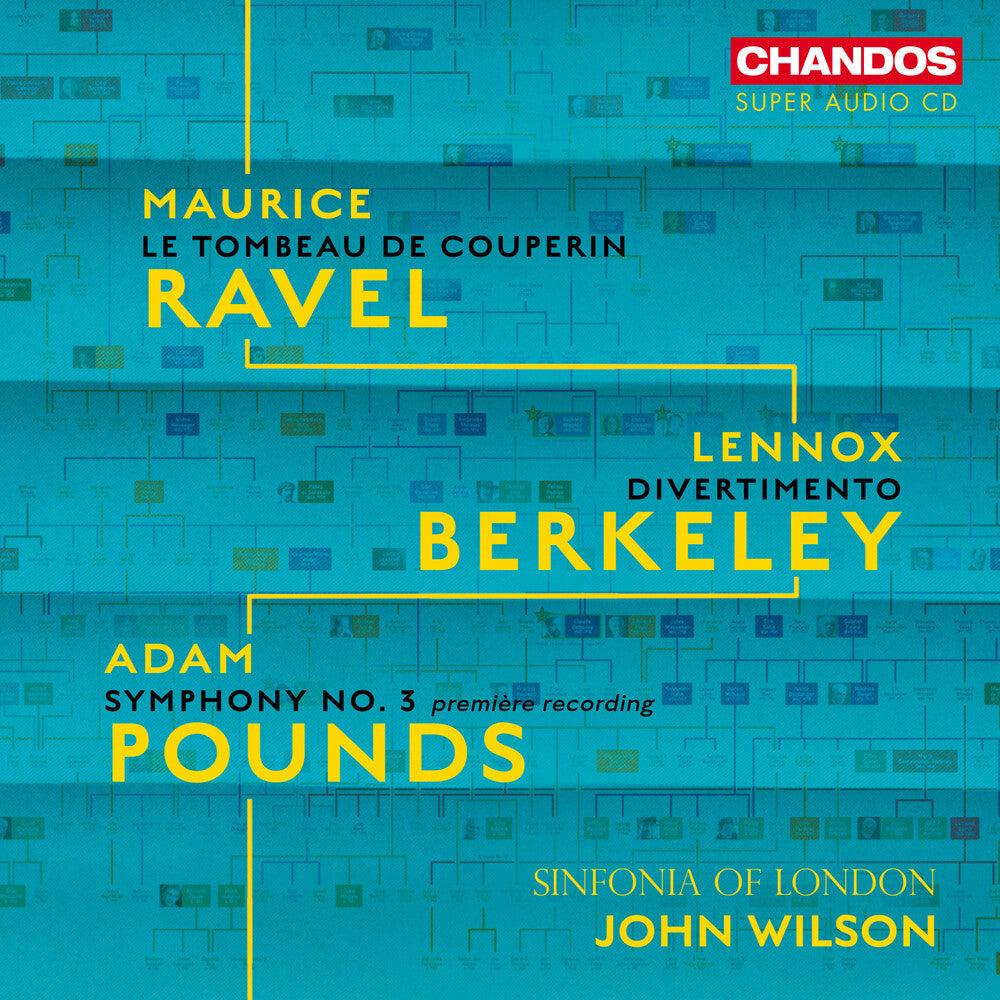 the album cover for Berkeley / Ravel / Sinfonia Of London - Orchestral Works (Hybr)