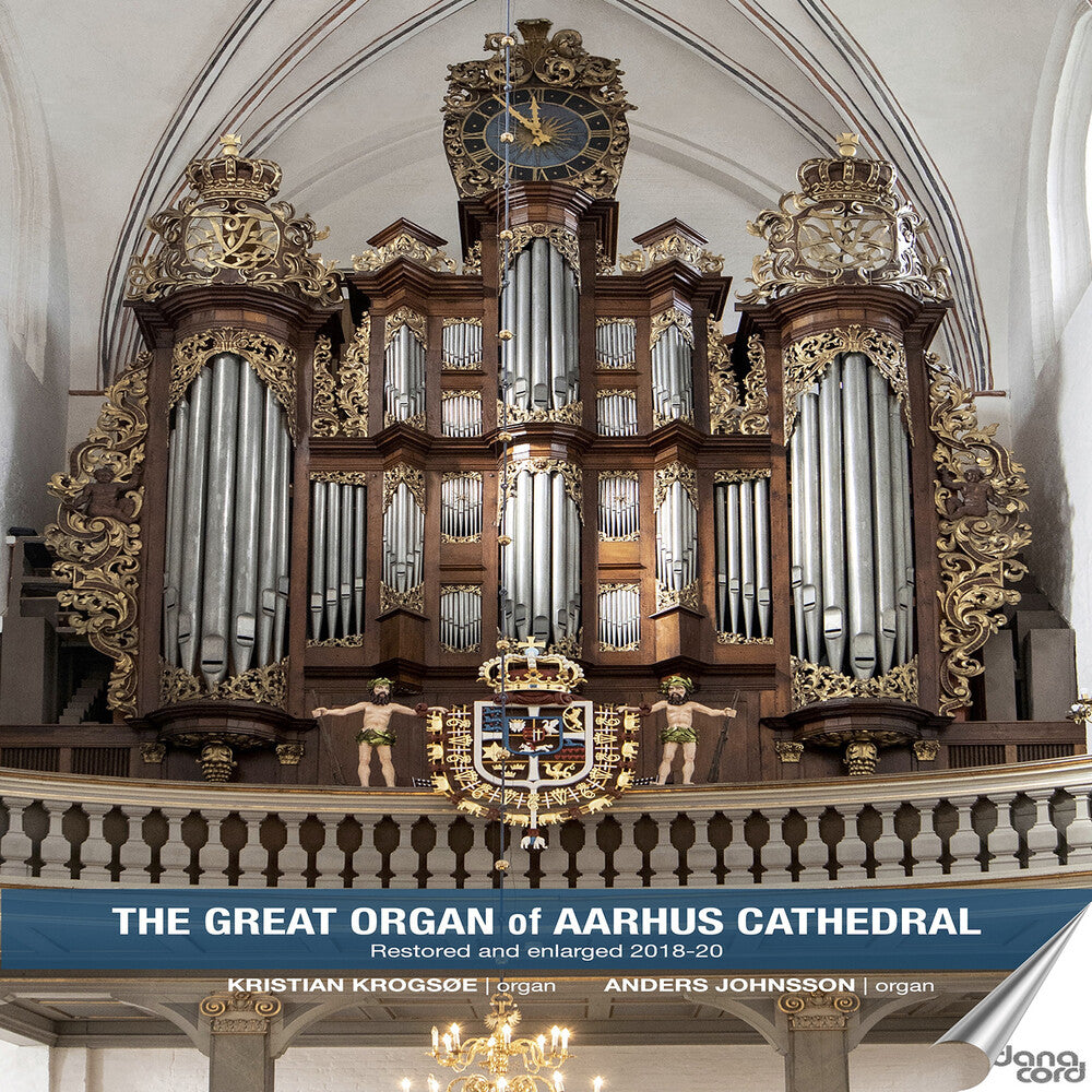 the album cover for J Bach .S. / Beethoven,L.V. / Johnsson - Great Organ Of Aarhus Cathedral