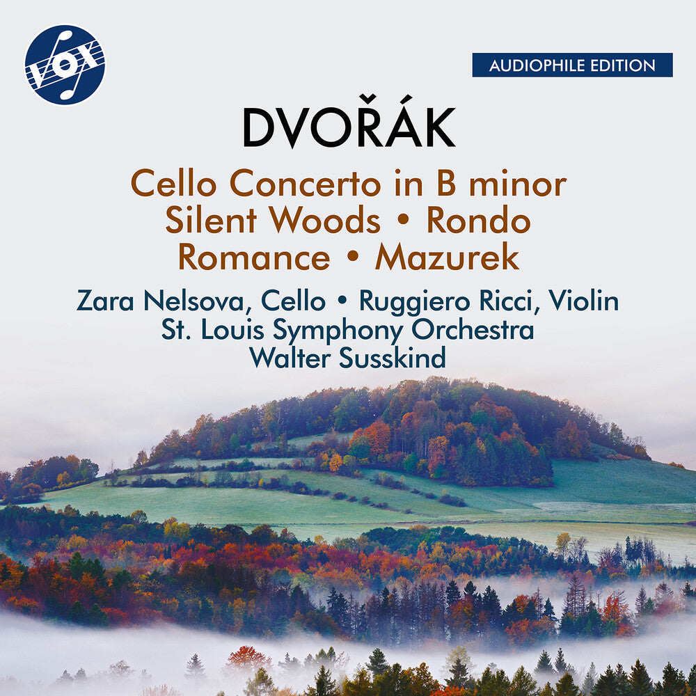 Cello Concerto In B Minor Op. 104 Silent Woods Music CD