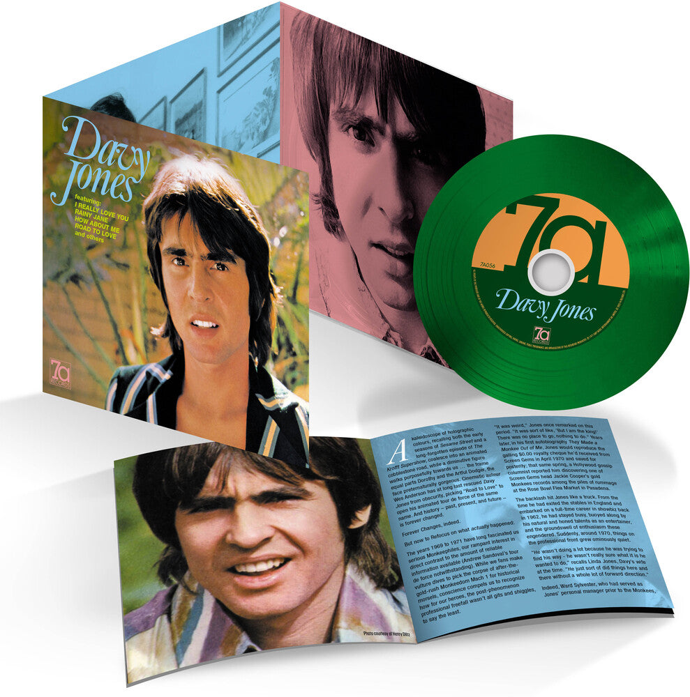 the album cover for Davy Jones - Bell Records Story (Uk)