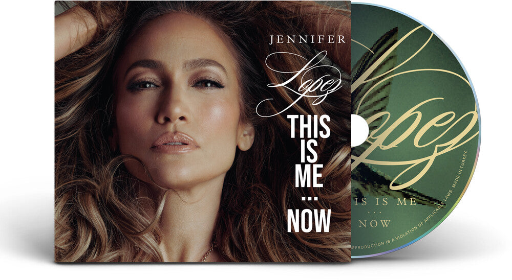 the album cover for Jennifer Lopez - This is Me…Now
