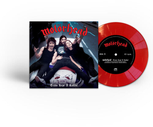 Ozzy Osbourne + Motorhead - Train Kept A Rollin' - Red Vinyl Record