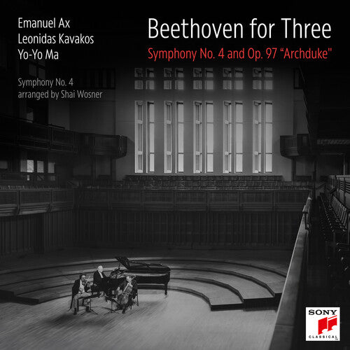 Beethoven For Three: Sym 4 & Op 97 Archduke Music CD