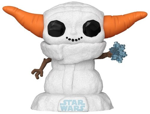 Pop Star Wars The Mandalorian Holiday - Pop Star Wars Mandalorian Holiday S1 Grogu Snowman - Collectibles