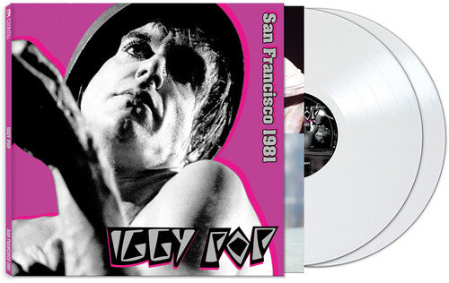 Iggy Pop - San Francisco 1981 - White Vinyl Record
