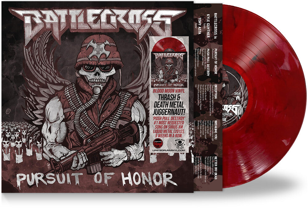 the album cover for Battlecross - Pursiuit Of Honor