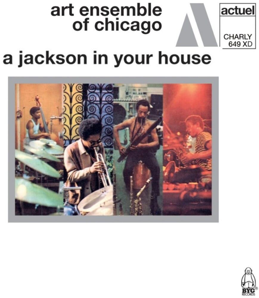 the album cover for Art Ensemble Of Chicago - Jackson In Your House (Uk)