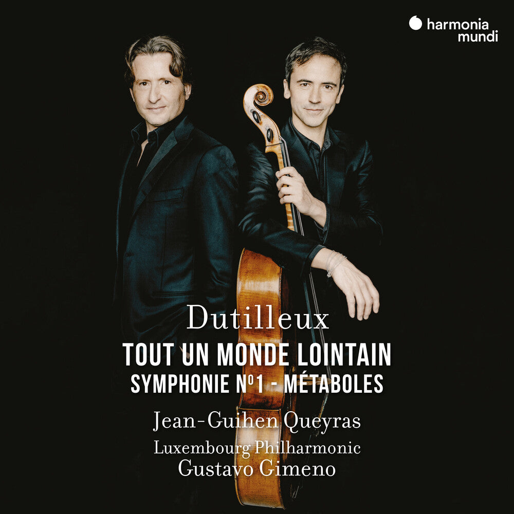 the album cover for Jean Queyras -Guihen - Dutilleux: Tout Un Monde Lointain Metaboles Sym 1