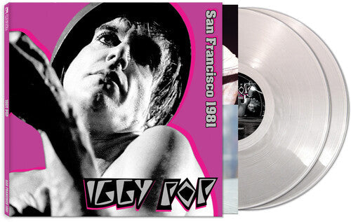 Iggy Pop - San Francisco 1981 - Silver Vinyl Record