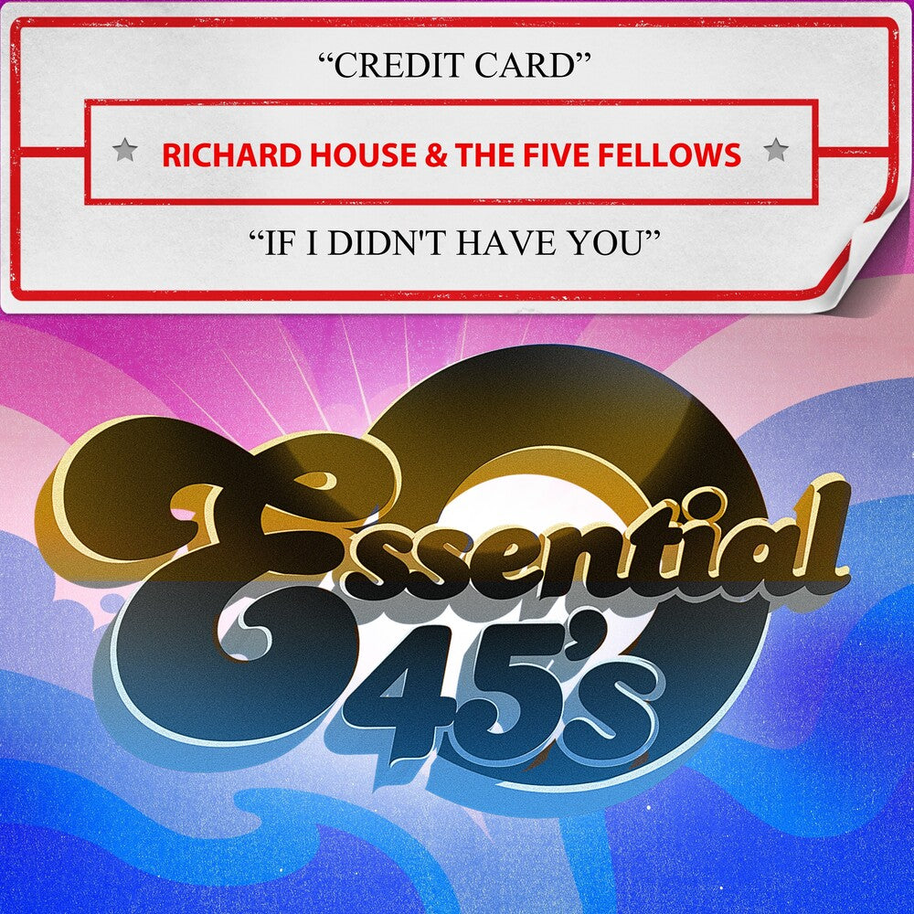 the album cover for Richard House & The Five Fellows - Credit Card / If I Didn't Have You (Digital 45)