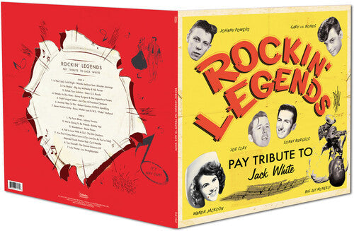 Various Artists - Rockin' Legends Pay Tribute To Jack White Vinyl Record