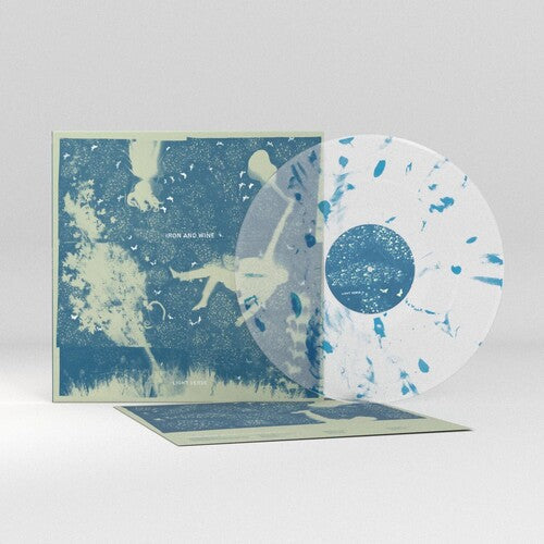 Iron & Wine - Light Verse - Clear w/ Blue swirl Vinyl Record