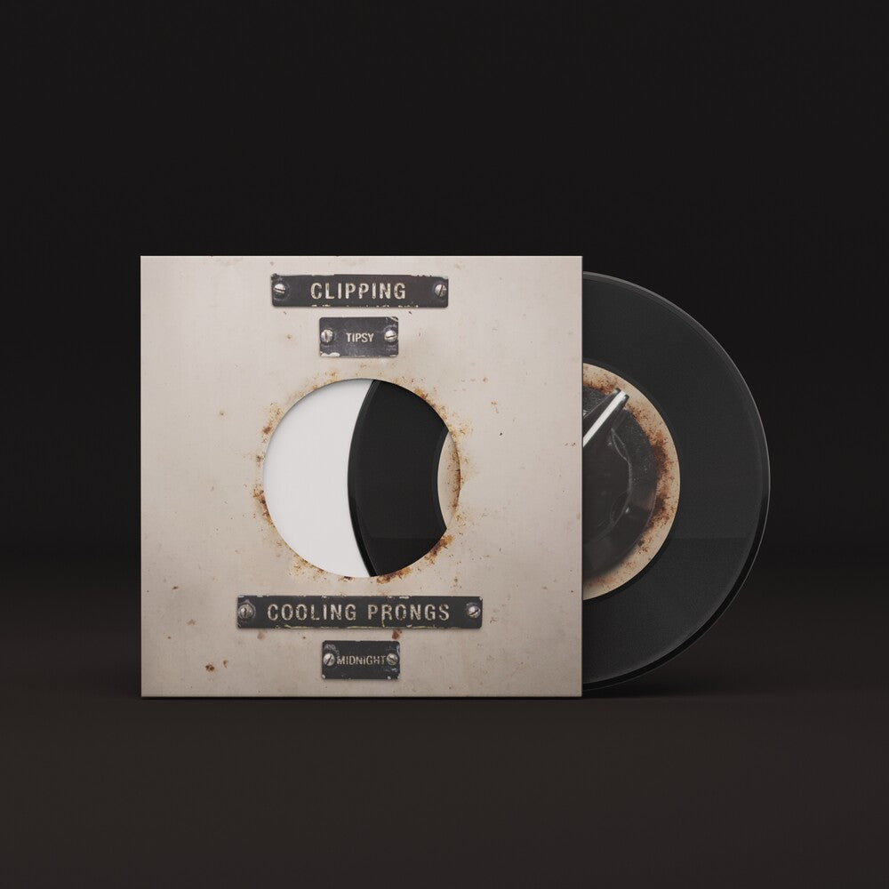 the album cover for Clipping / Cooling Prongs - Tipsy B/W Midnight