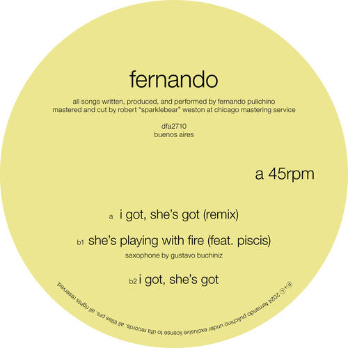 Fernando - I Got, She's Got - Vinyl Record