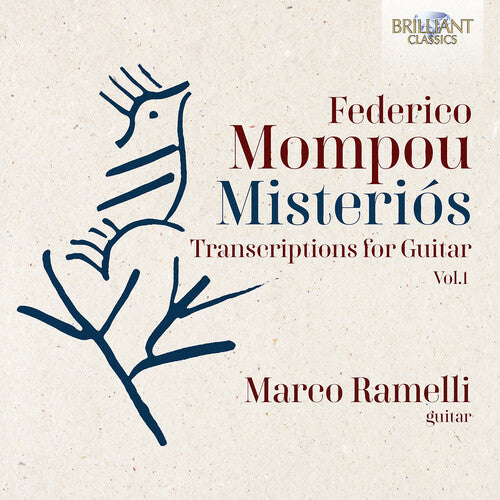 Mompou / Ramelli - Misterios - Transcriptions For Guitar Vol.1 - Music CD