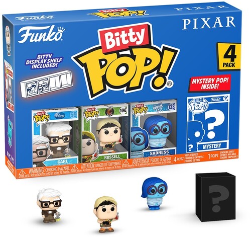 Bitty Pop Pixar - Funko Bitty Pop Pixar Up 4 Pack - Collectibles