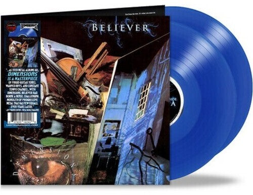 Believer - Dimensions - Blue Vinyl Record