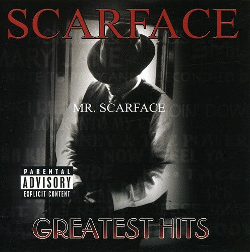 the album cover for Scarface - Mr. Scarface: Greatest Hits