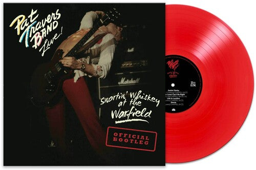Pat Travers - Snortin' Whiskey At The Warfield - Red Vinyl Record