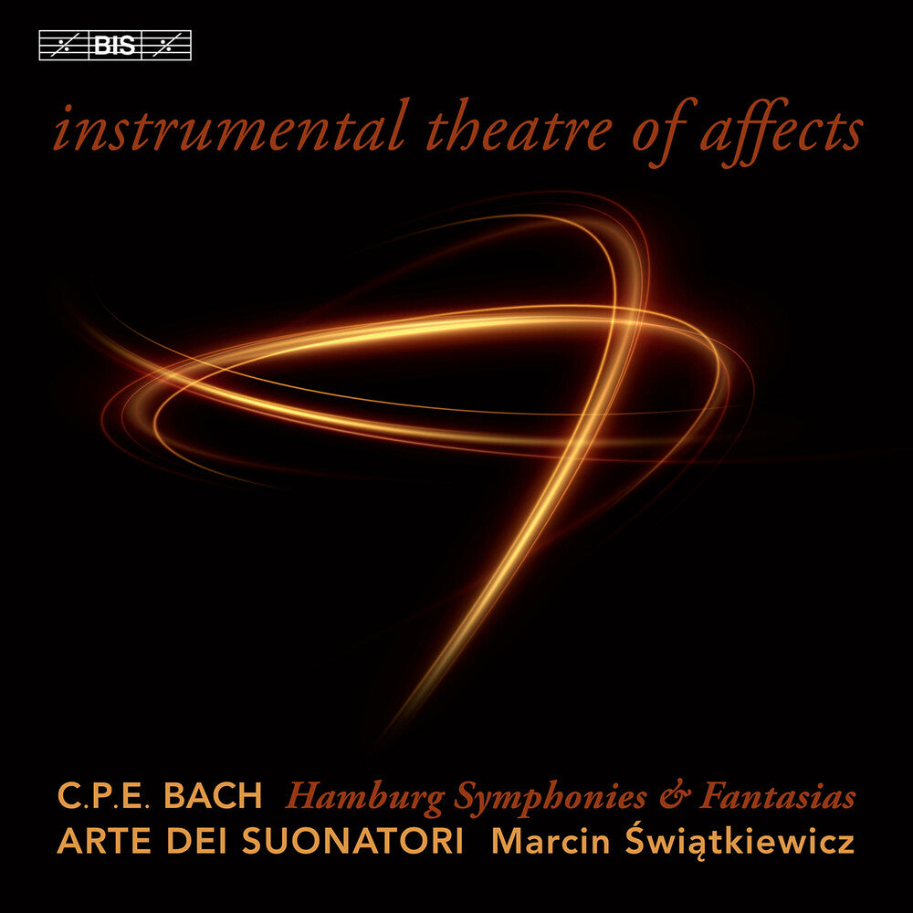 the album cover for C Bach .P.E. / Swiatkiewicz - Instrumental Theatre Of Affects (Hybr)