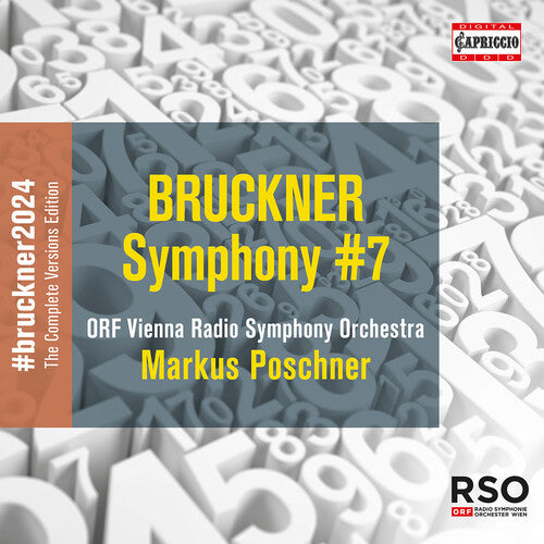 Bruckner / Orf Vienna Radio Symphony Orchestra - Symphony No. 7 - Music CD