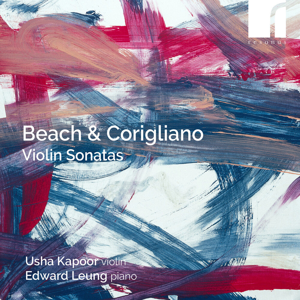 the album cover for Corigliano / Beach / Leung - Violin Sonatas