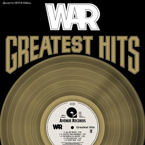 War - Greatest Hits Vinyl Record