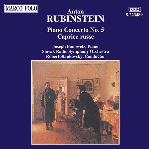 Rubinstein / Banowetz / Stankovsky - Piano Concerto 5 / Caprice Russe - Music CD