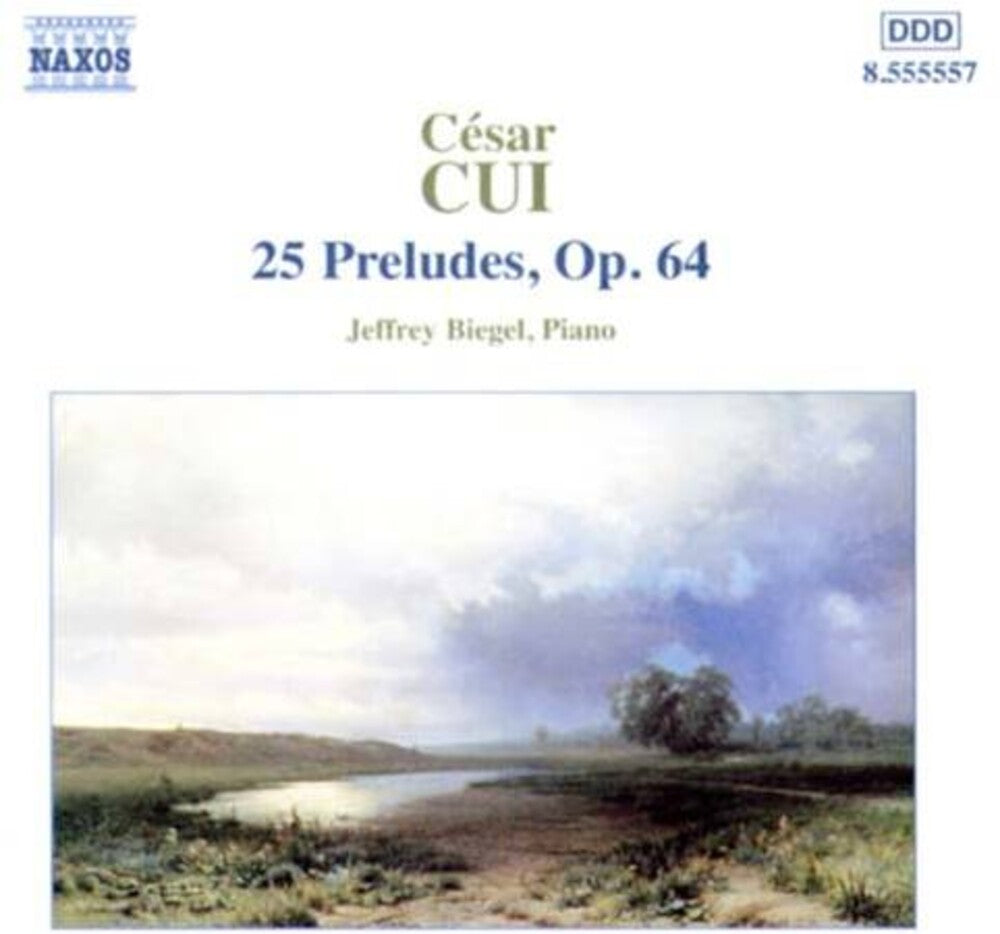 the album cover for Cui / Biegel - 25 Preludes Op 64