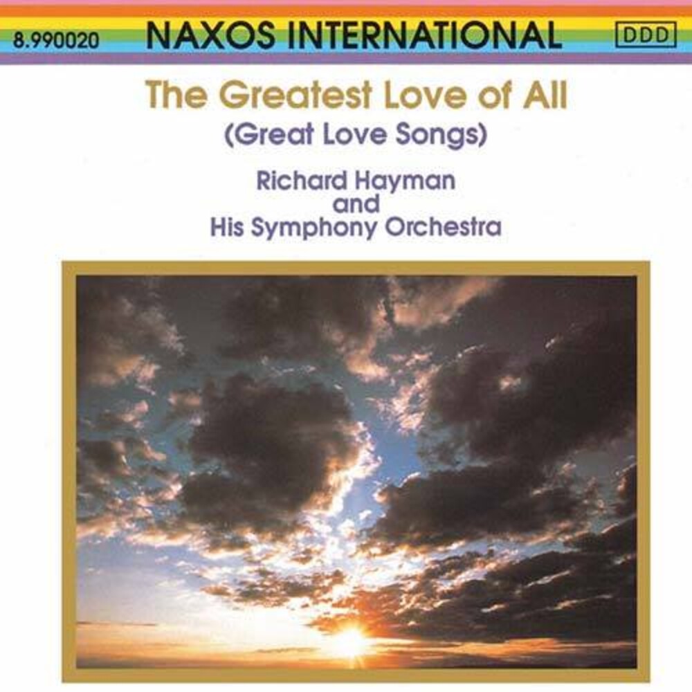 the album cover for Richard Hayman - Greatest Love Of All