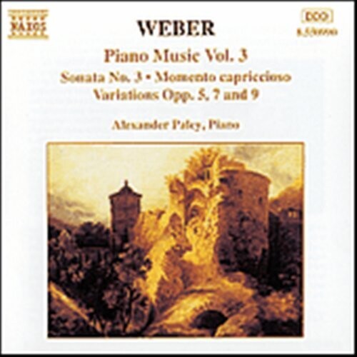 Weber / Paley - Piano Music 3 - Music CD