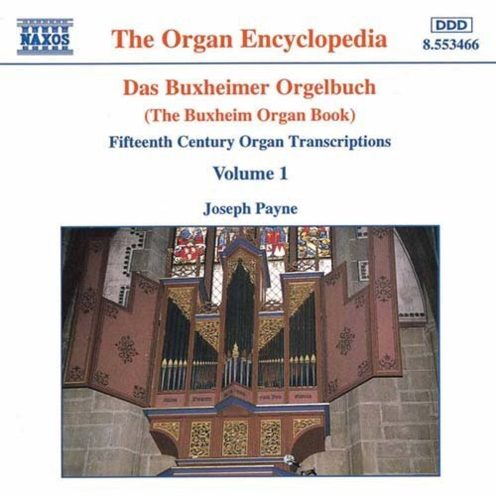 the album cover for Orgelbuch / Payne - 15th Century Organ Transcriptions