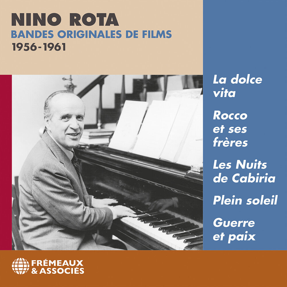 the album cover for Nino Rota (Ita) - Bandes Originales De Films 1956-1961 (Ita)