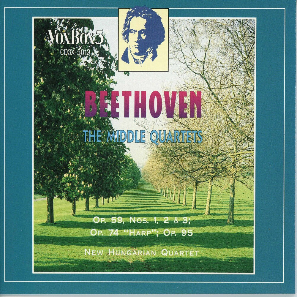 the album cover for L.V. Beethoven - Qt Str 7-11 Middle