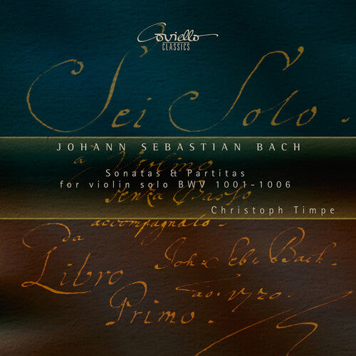 Bach,j.s. / Timpe - Sonatas & Partitas For Violin Solo, Bwv - Music CD