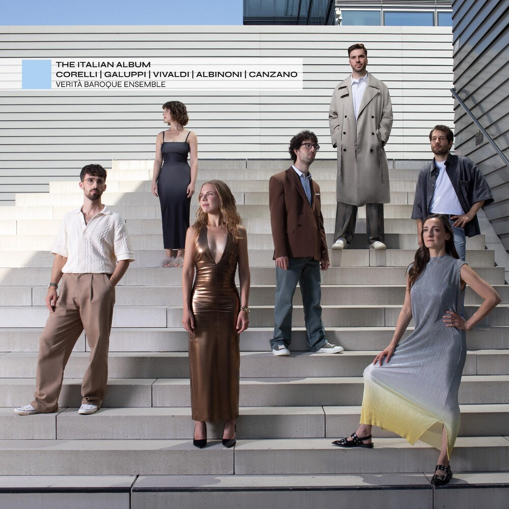 the album cover for Galuppi / Vivaldi / Verita Baroque Ensemble - Italian Album
